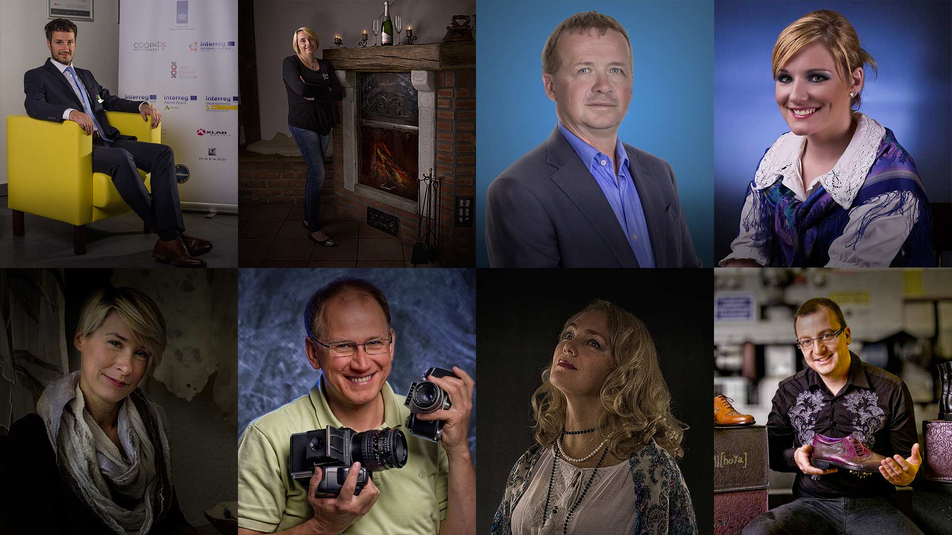 Poslovna Fotografija Portreti